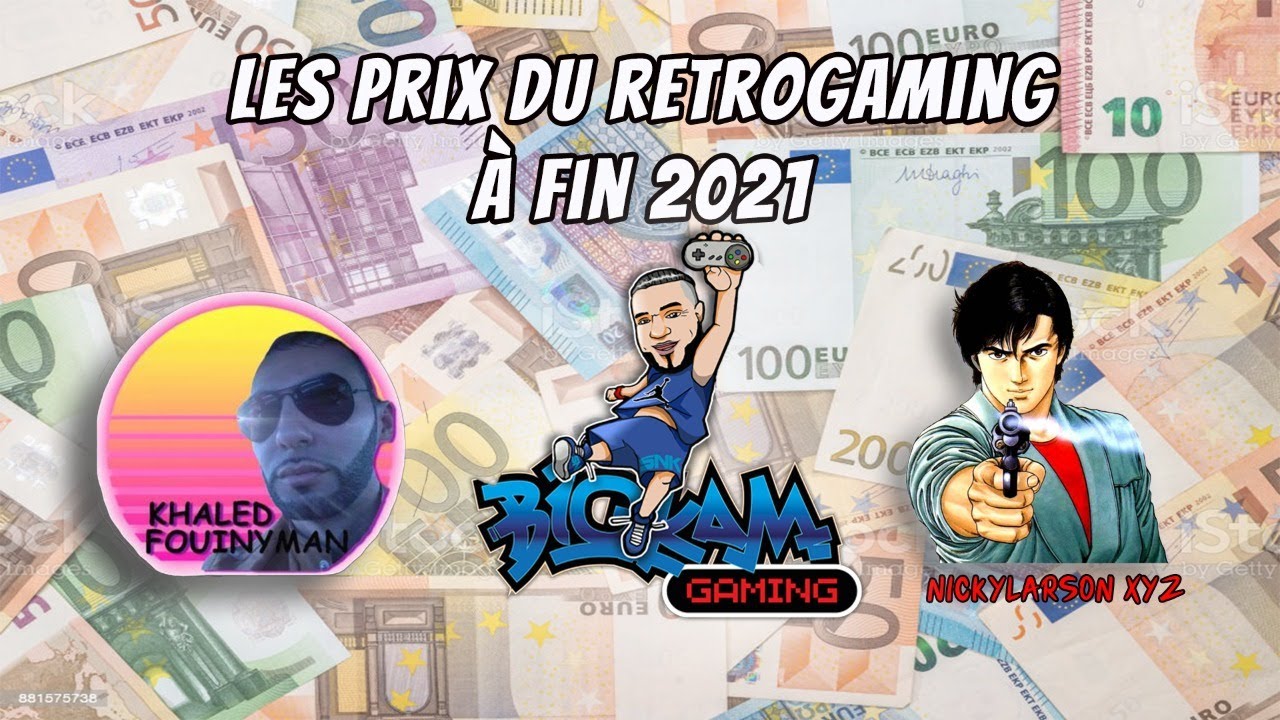 Live " Les prix du retrogaming à fin 2021 " Feat Khaled Fouinyman & Nickylarson XYZ