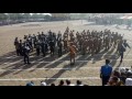 Drum major laud displaying with accra prisons reg band  wa police reg band  trooping