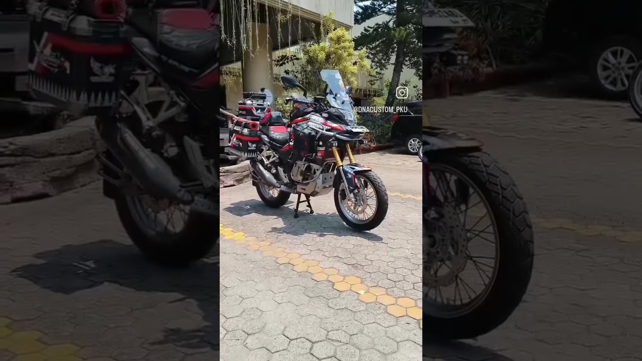 ISTIMEWA FULL MODIF CB150X ALA TOURING ADVENTURE SEMI KONTES MODIF  | Bikin Melongo