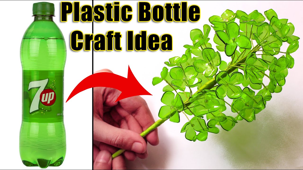 Plastic Bottle Craft Idea How To Make Easy and Beautiful Plastic