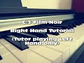 C3 film noir right hand practice partner grade 5 piano abrsm 20192020