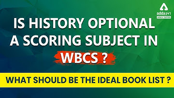 WBCS History Optional Preparation And Strategy | WBCS History Optional Books In Bengali