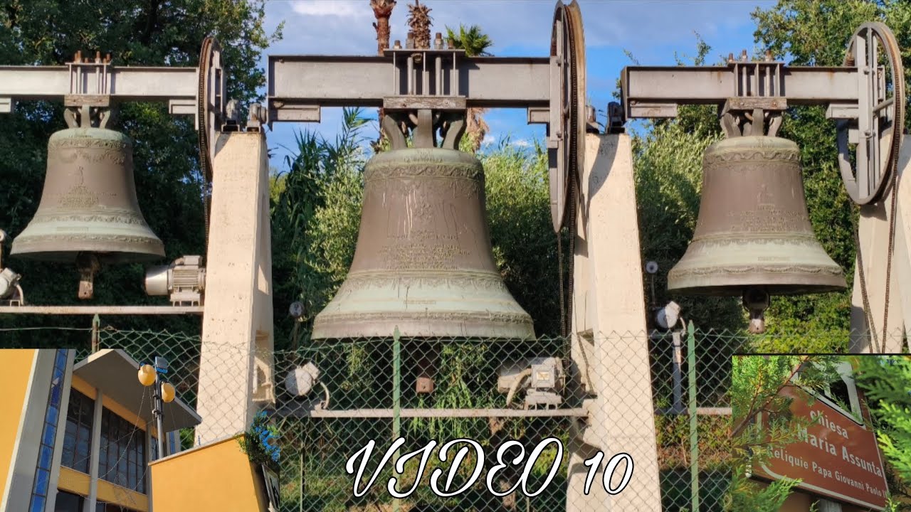 Plenum campane della Chiesa S. M. Assunta - Tortoreto Lido (TE) (01) • VIDEO 10