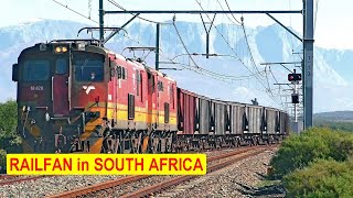 Moving freight trains: TRANSNET diesels & electrics: Railfan Compilation 01 | Train South Africa