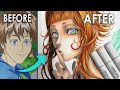 REDRAWING MY FAVORITE PIECE!! ▼My Full Traditional Art Process  [How to Coloring with Copic Markers]