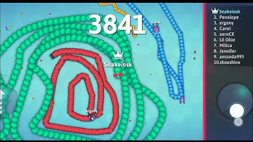 Snake Io ! Smitten Vs little big snake Gameplay