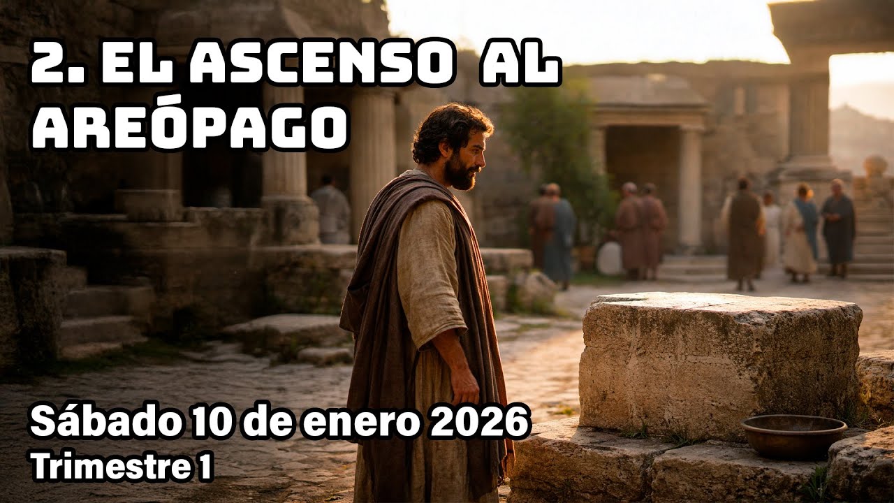 El ascenso al Areópago 📖 - Lección 2 - para Jóvenes - sábado 10 de enero 2026 🗓️