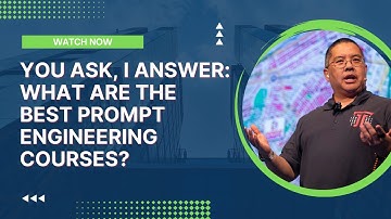 You Ask, I Answer: What Are the Best Prompt Engineering Courses?