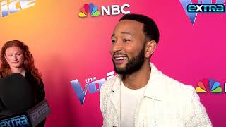 How John Legend's Kids Luna & Miles HELP Him Coach ‘The Voice’ (Exclusive)