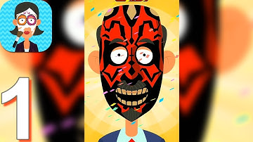 Face Paint - Satisfying game - Gameplay Walkthrough Part 1 Levels 1-25 (Android, iOS)