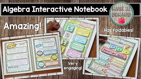 Algebra Interactive Notebook