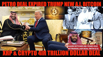 THIS IS BIBLICAL! TRUMP NEW A.I. BITCOIN XRP & CRYPTO 4IR TRILLION DOLLAR SAUDI DEAL!