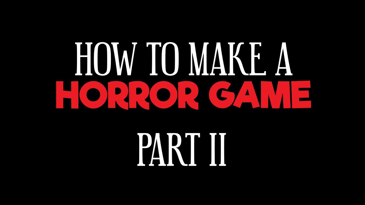 How to make a horror game Part 2 - Emissive Materials / Lights - YouTube