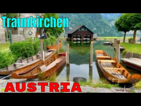 Traunkirchen, Lake Traunsee Austria - Österreich  Wandern Salzkammergut Gmunden  OberÖsterreich 4k