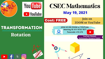 FREE CSEC Mathematics Class - Trigonometry - Pythagoras Theorem, Trig Ratios and Rules - May 19. 21