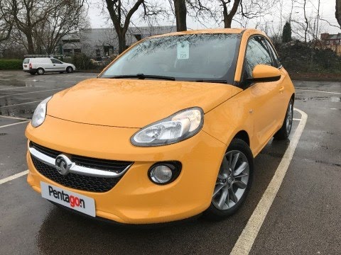 Ma17fwl Vauxhall Adam 1 2 16v Jam 3dr In Mandarina Orange Delivery Miles Youtube
