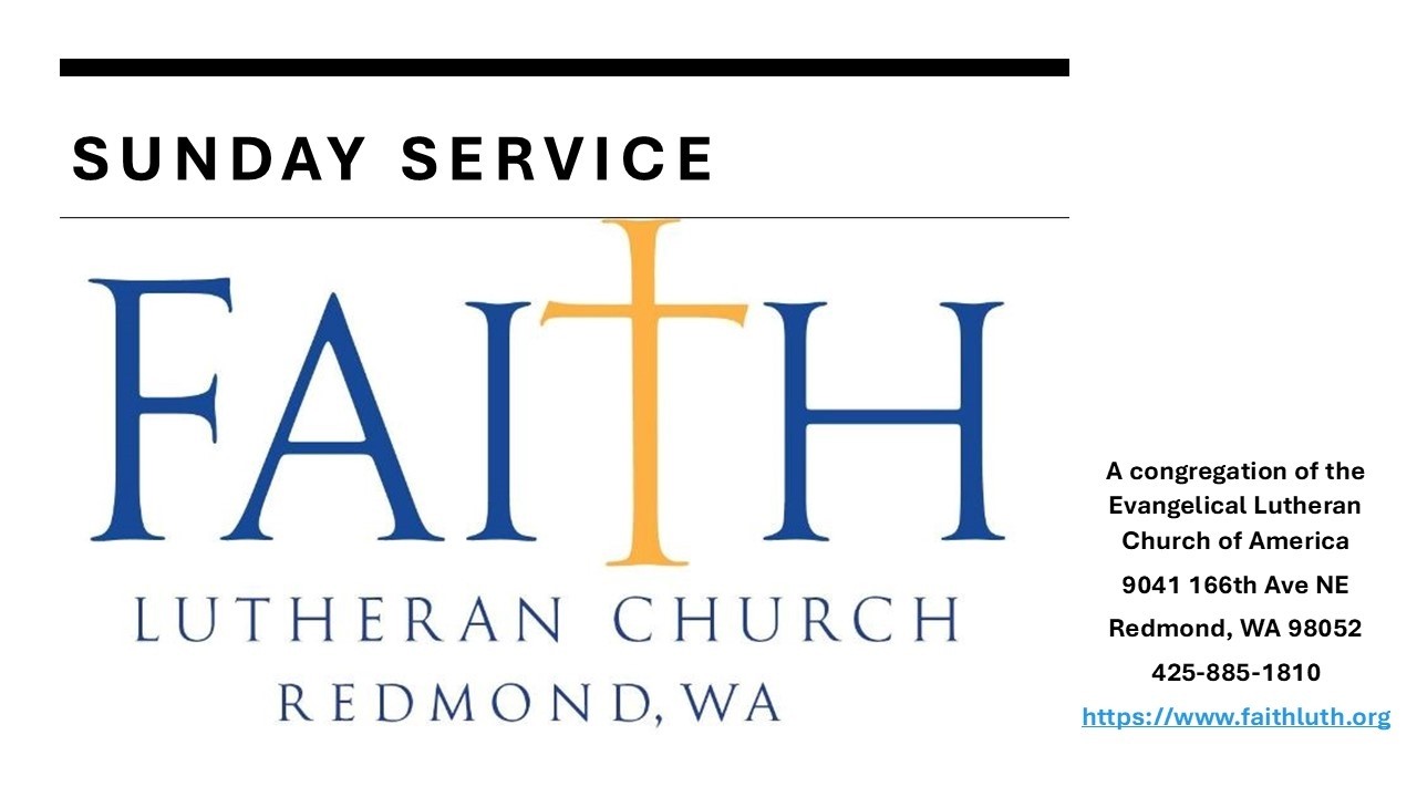 Sept 13, 2026: Sunday Morning Service