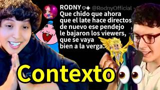 Contexto Rodny y Late VS Proyekta2