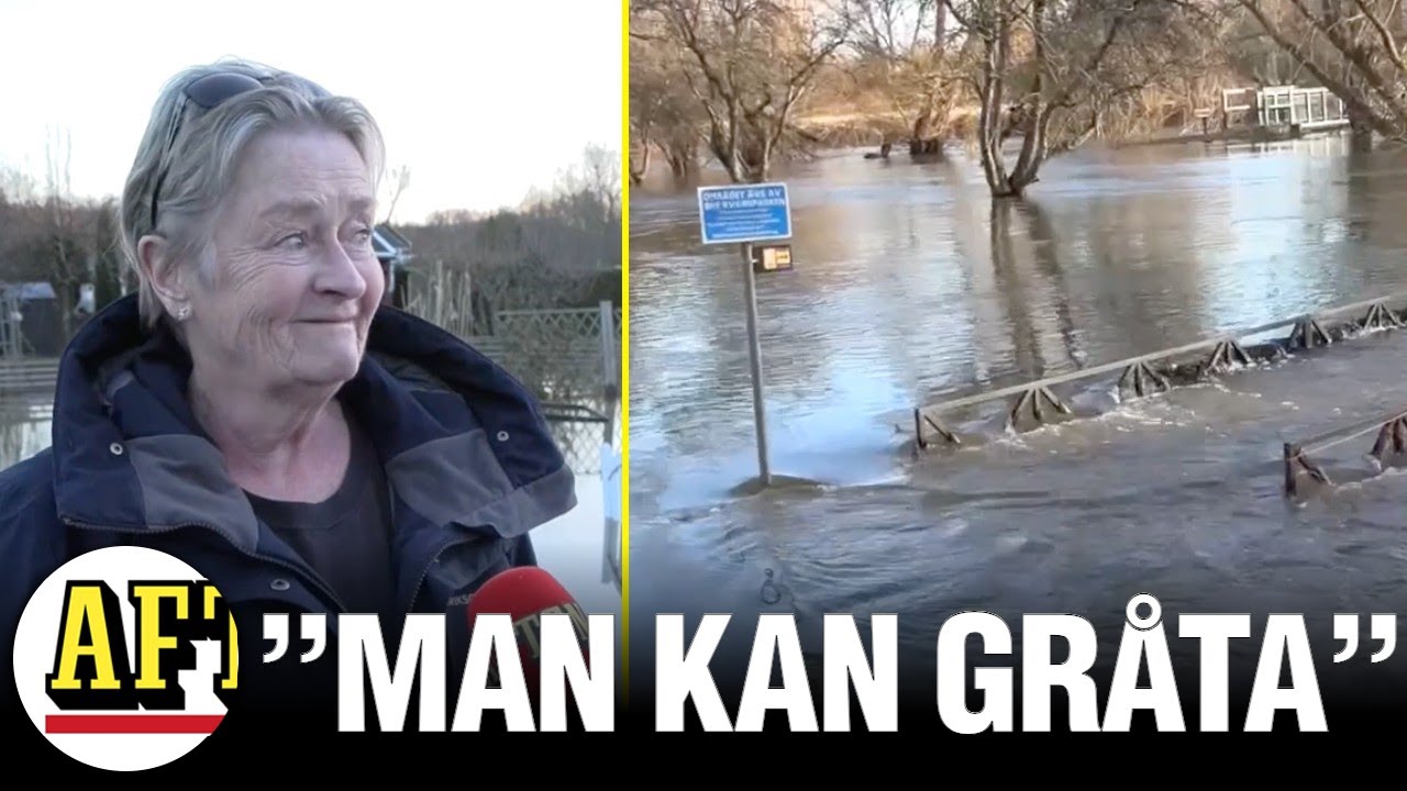 Översvämning i Kävlinge: 
