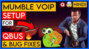 Mumble VoIP Setup & Bug Fixes | QBus Framework - FiveM | Part 2 - Hindi