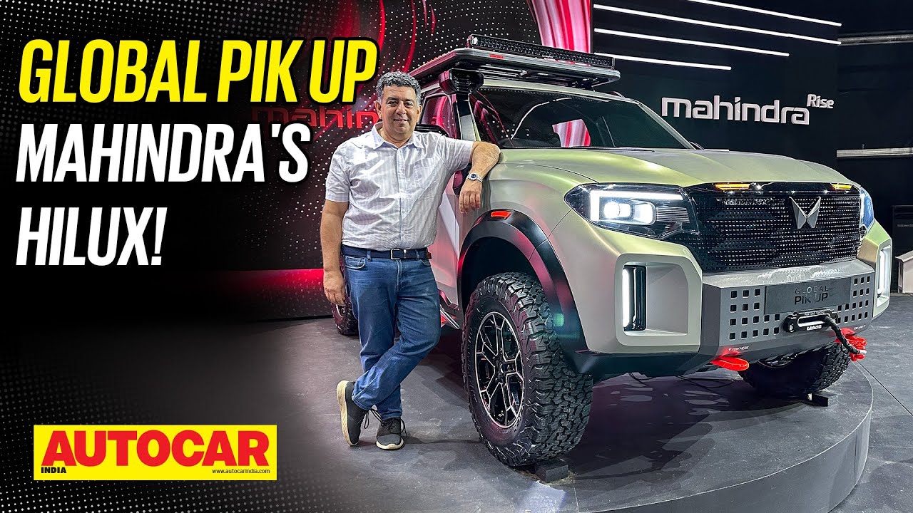Mahindra Global Pik Up concept   Load lugger  First Look  Autocar India