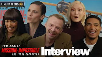 'Mission: Impossible – The Final Reckoning' Interviews | Simon Pegg, Hayley Atwell & More
