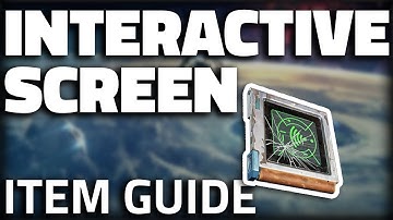 Interactive Screen - Item Guide - The Cycle Frontier