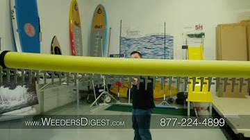 Super Wide / Long Lake & Beach Rake Overview Video | Weeders Digest