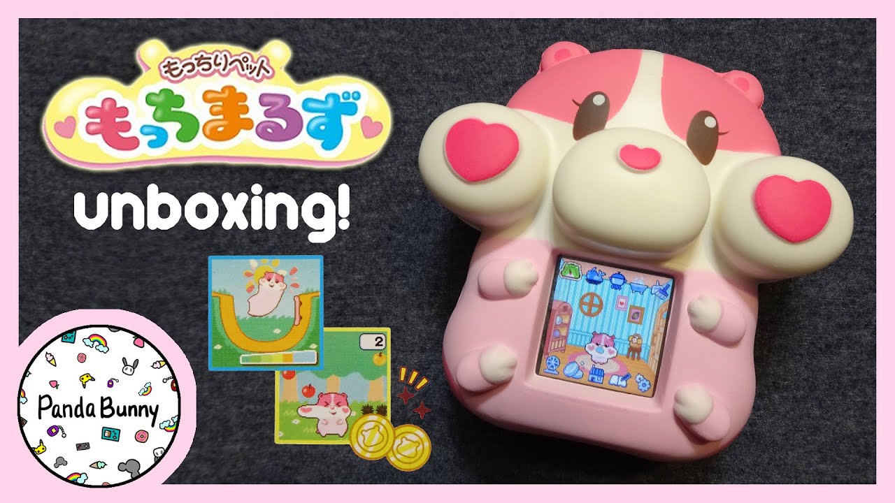 まや　maskota pet Sega Motchimaruzu HAMSTER Virtual Pet Unboxing & First