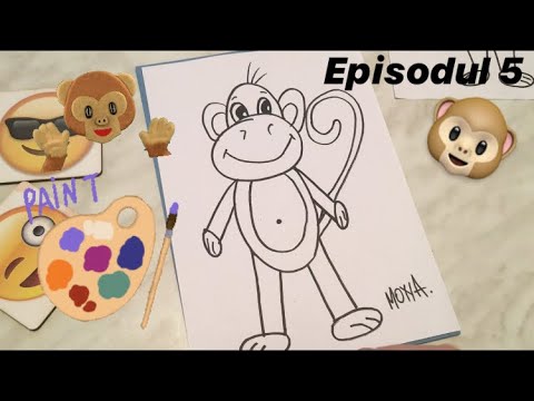 Video: Cum Să Desenezi O Maimuță