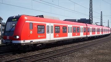 S Bahn run with the DB BR423 on Schnellfahrstrecke Köln-Aachen | Train Sim World 3