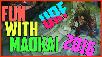 Fun with Maokai - URF Compilation [2016]
