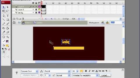 How to Build a Flash Website 29 - Animated Preloader Part 2