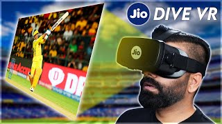 The Best 360° VR IPL Experience with Jio Dive VR in 100" @ ₹1,299🔥🔥🔥