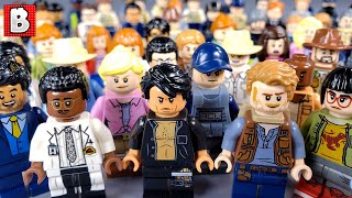 Every LEGO Jurassic World/Park Minifigure Ever Made!!! + Rare Ray Arnold & Ian Malcolm