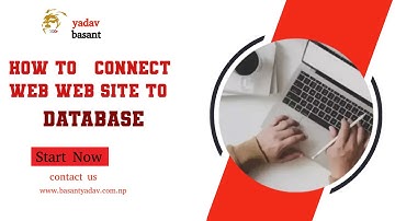Connect web site to data base part 2