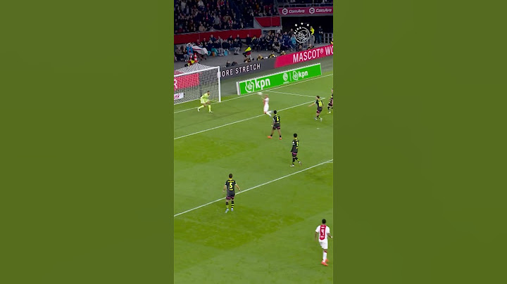 21 passes leading up to Ajax's goal vs. PSV! 🔗