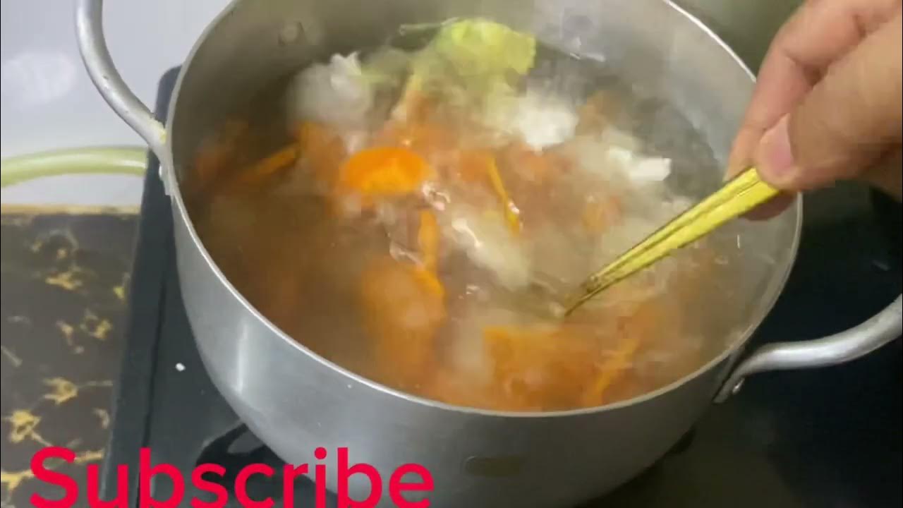 ស្ងោស្ពៃ និងត្រីឆ្លាត/ Cabbage and smart fish soup YouTube