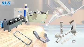 Metal Pipe Tube Laser Cutting Machine with Automatic Loading and Feeding System | SLS Machinery