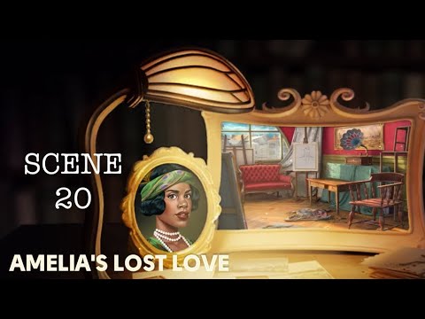 Amelia’s Lost Love Secrets Event SCENE 20 - Amelia’s Studio. No loading screens. June’s Journey