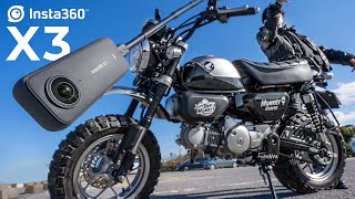 Insta360 X3 | Motorcycle Tutorial & Review!!
