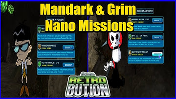Mandark & Grim Nano Missions | Retrobution (Fusionfall)