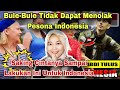 BULE TAK DAPAT MENOLAK INDONESIA, SAKING CINTA SAMPAI LAKUKAN INI UTK INDONESIA‼️MALAYSIAN REACTION