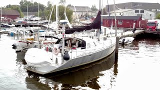 SOLD  47 ft Aluminum deck saloon sailboat (1997) “Moonraker”