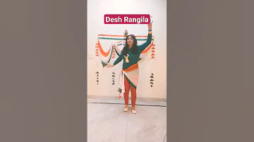 Desh Rangila| Republic day| Patriotic dance #shortvideo #ytshorts #mahalaxmi lyer