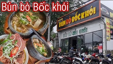 Clip 347/ Bún Bò Bốc khói có tiếng tại Đà Lạt . khách vào không còn chỗ trống