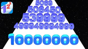 New Satisfying Mobile Game Number Masters Top Gameplay Walkthrough Big Update Max Speed Run.