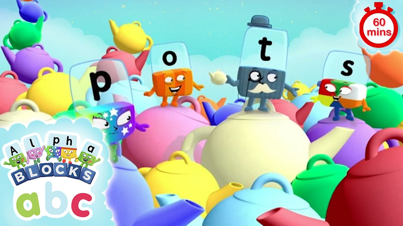 @Alphablocks - 60 Minutes Of Spelling! | Learn To Spell | Phonics