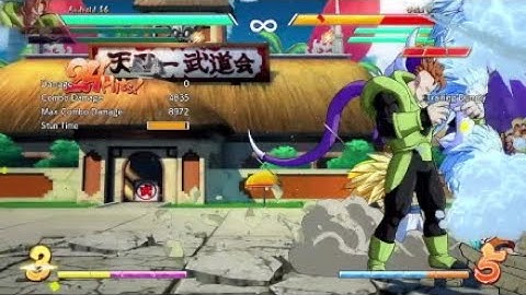 DBFZ: Cooler 8k combo (5 bar + jH start)