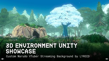 ☆ Anime-Style Meadow VTuber Background | Warudo Streaming 3D Environment ☆【Warudo Showcase】